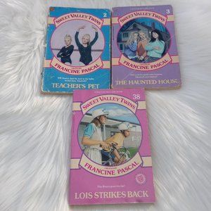 Sweet Valley Twins Vintage Book Bundle #2 3 38 vtg 80s 90s 1980s 1990s books